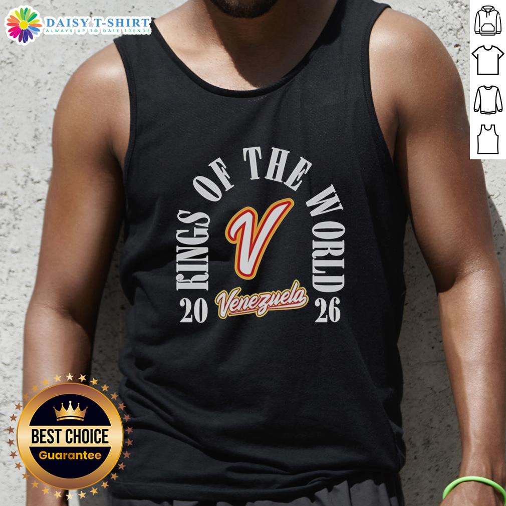 Good Venezuela Team 2026 World Baseball Classic Champions Kings Of The World Tank Top Venezuela Team 2026 World Baseball Classic Champions tank top design, showcasing pride and spirit of the Kings of the World.