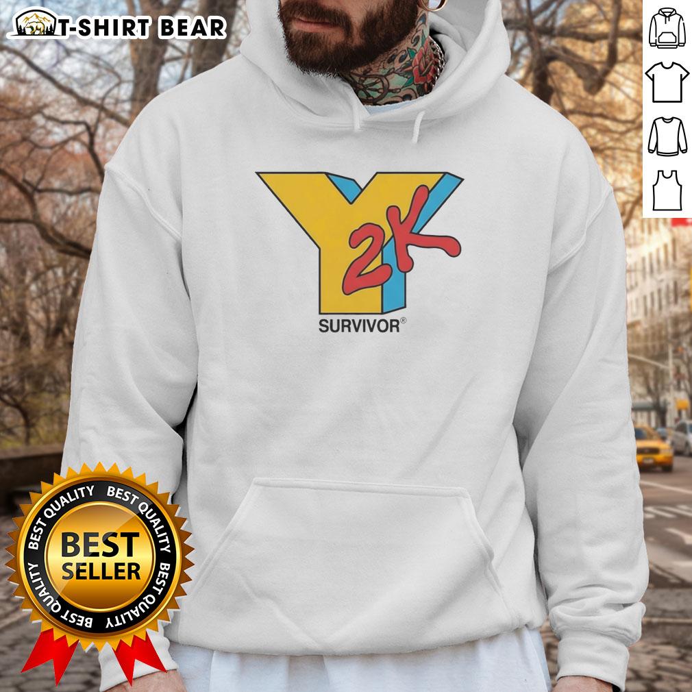 Good Y2K Survivor Logo Hoodie Good Y2K Survivor Logo Hoodie featuring vibrant colors and retro design, perfect for nostalgic fashion enthusiasts.