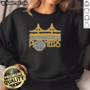 Hot San Francisco Pioneers sweatshirt featuring a stylish design, perfect for fans and casual wear enthusiasts.