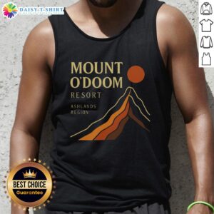 Good Mount Odoom Resort tank top featuring vibrant design, perfect for adventures in the Ashlands region.