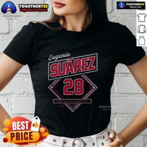 Official Eugenio Suarez Classic Diamond Ladies Tee featuring stylish design and comfortable fit for fans and fashion.