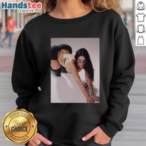 Megan Fox wearing a stylish, timeless sweatshirt in her latest Instagram photo, showcasing her trendy fashion sense.