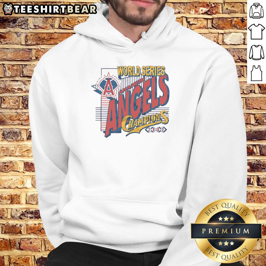hot-anaheim-angels-2002-world-series-champions-hoodie Alt Text: Hot Anaheim Angels 2002 World Series Champions hoodie featuring vibrant team colors and logo.