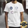 Hot Chat With Chaps Millwall FC and Cancer Research UK T-shirt showcasing team spirit and support for cancer awareness.