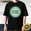 Hot Detroit Pistons white logo Patrick's Day T-shirt featuring vibrant design for basketball fans celebrating the holiday.