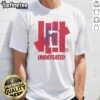 Alt Text: Hot Dominican Republic Baseball Undefeated T-Shirt featuring vibrant colors and bold design, perfect for fans.
