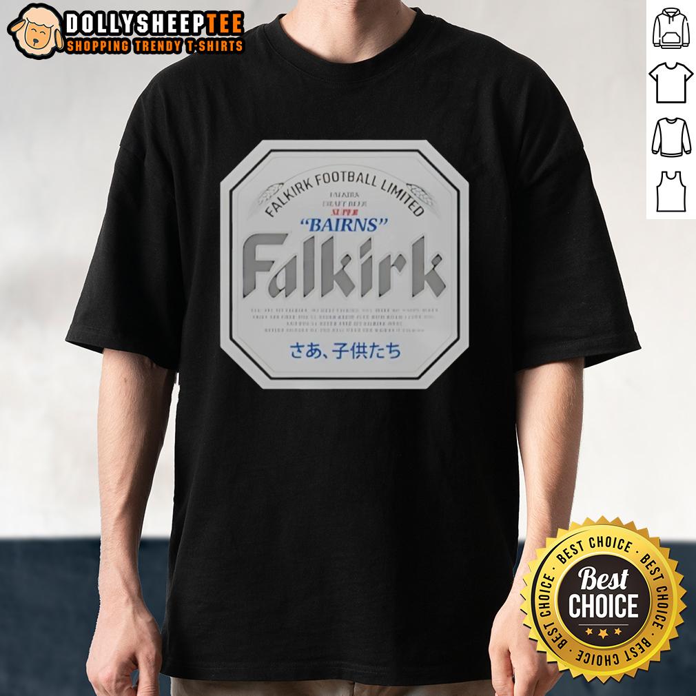 Hot Falkirk Japanese Beer T Shirt Hot Falkirk Japanese Beer T-Shirt featuring a vibrant design inspired by Japanese culture and craft beer.