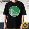 Hot Golden State Warriors St. Patrick's Day T-shirt featuring a bold white logo on a green background.