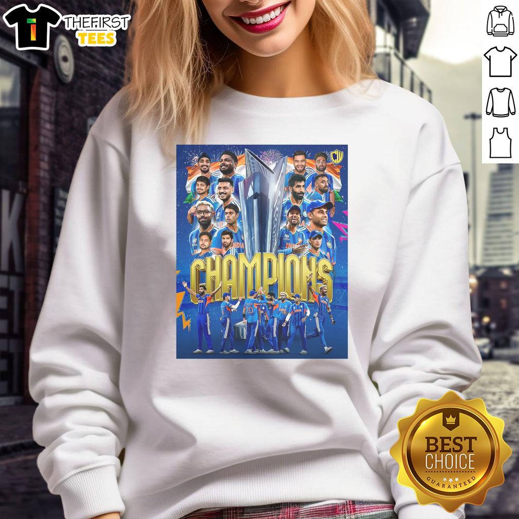 hot-indian-cricket-congratulations-icc-mens-t20-world-cup-2026-graphic-sweatshirt Hot Indian Cricket Congratulations ICC Men's T20 World Cup 2026 Graphic Sweatshirt featuring vibrant design and team spirit.