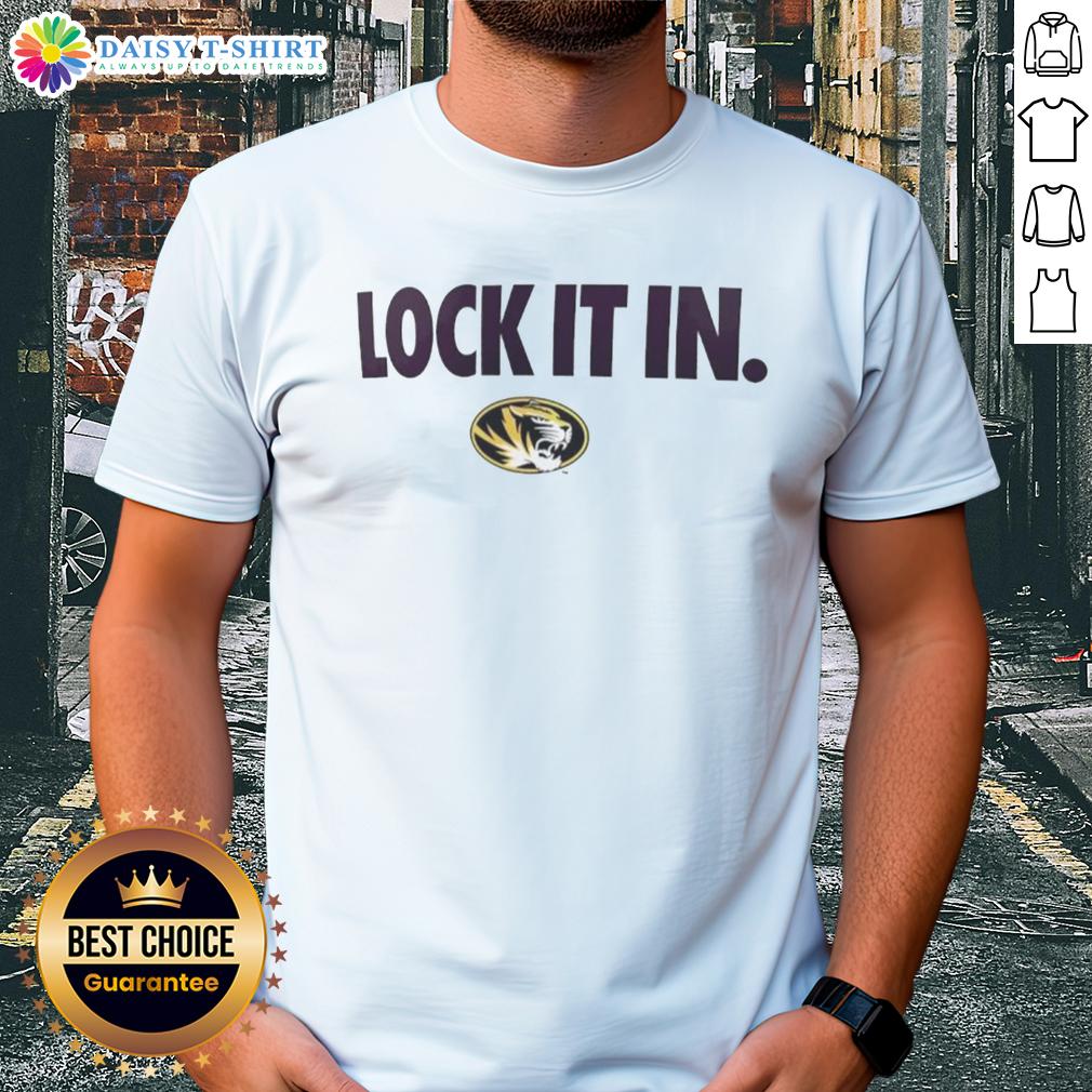 Hot Missouri Tigers 2026 Lock It In T Shirt Hot Missouri Tigers 2026 Lock It In T-Shirt featuring bold team colors and logo, perfect for fans and game day spirit.