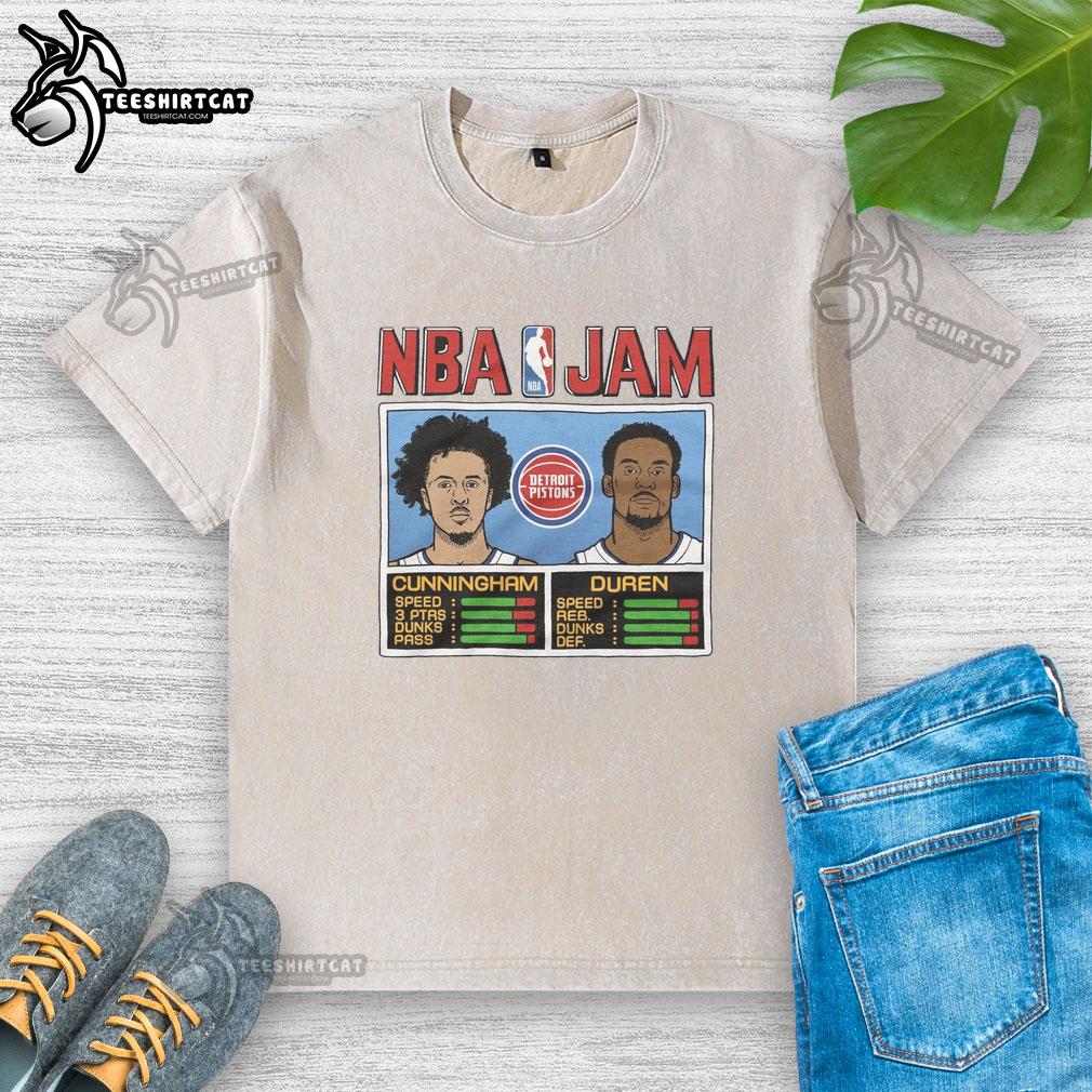 hot-nba-jam-pistons-cunningham-and-duren-washed-t-shirt Hot NBA Jam Pistons Cunningham And Duren T-Shirt - Image 6