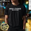 Alt Text: Hot Nisei Lounge Est 1951 T-Shirt featuring a vintage design celebrating Nisei culture and heritage.