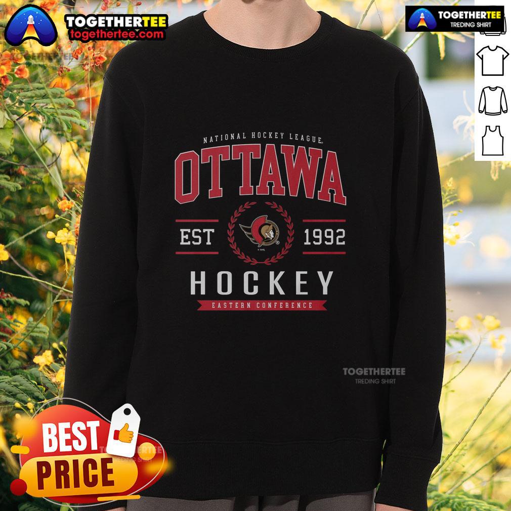Hot Ottawa Senators Hockey Legacy Crest Sweatshirt Hot Ottawa Senators Hockey Legacy Crest Sweatshirt featuring bold logo and comfortable design, perfect for fans.