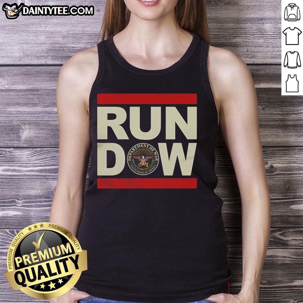 hot-run-dow-united-states-department-of-war-tank-top Hot Run Dow United States Department of War tank top featuring a bold graphic design and military-inspired style.