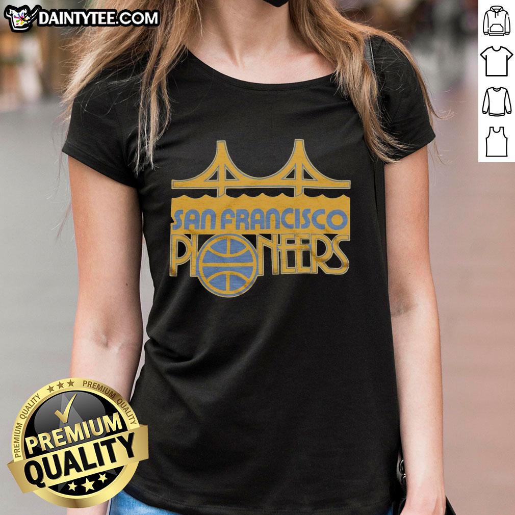 hot-san-francisco-pioneers-ladies-tee Hot San Francisco Pioneers Ladies Tee in vibrant colors, perfect for fans showcasing their love for San Francisco.