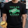 Hot Texas Stars 2025-26 Blood Drive T-Shirt featuring vibrant graphics supporting the blood donation campaign.