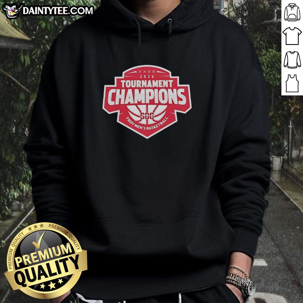 hot-troy-trojans-26-sun-belt-conference-mens-basketball-tournament-champions-hoodie Hot Troy Trojans 26 Sun Belt Conference Men's Basketball Tournament Champions Hoodie showcasing team pride and victory.