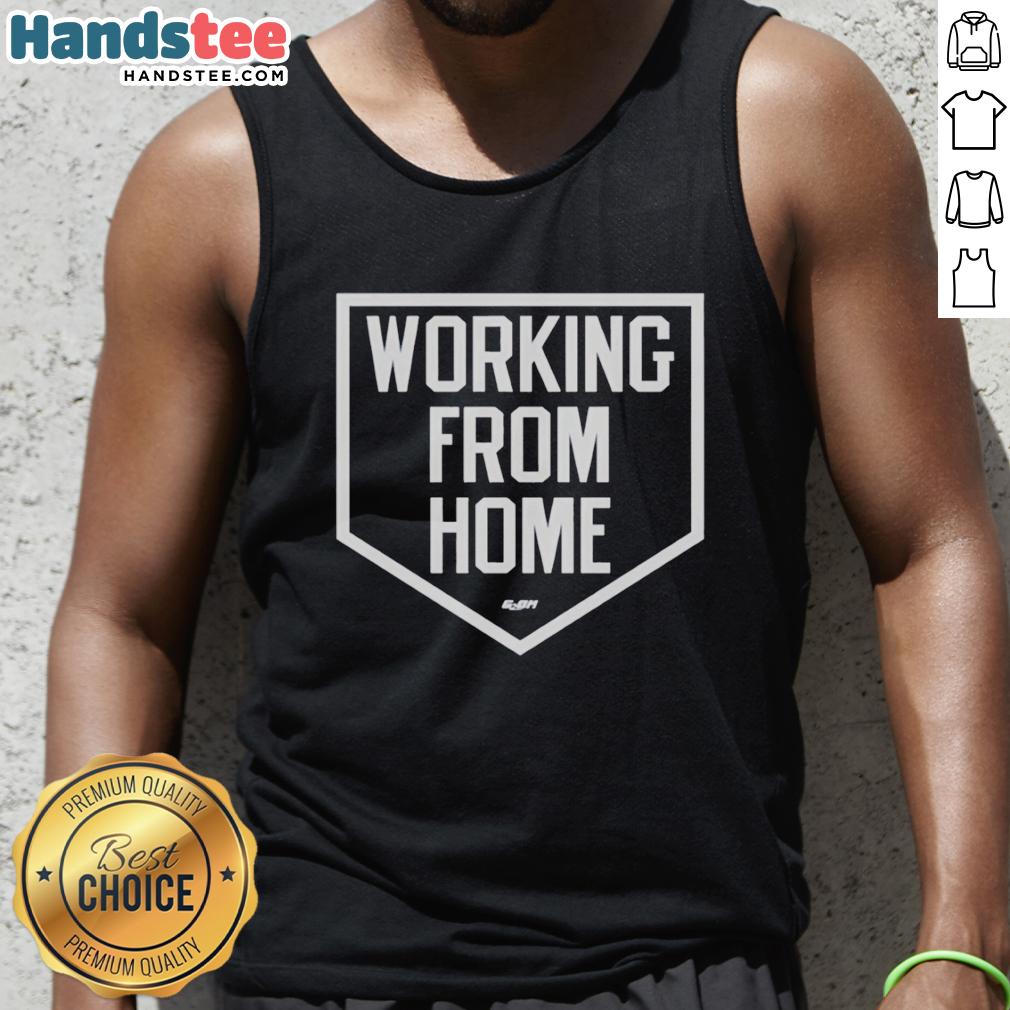 hot-working-from-home-tank-top Stylish hot-working-from-home-tank-top in soft fabric, perfect for comfort during remote work and casual wear.