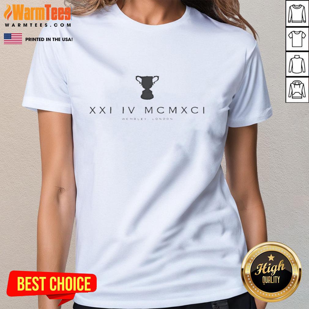 hot-xxi-iv-mcmxci-london-ladies-tee Hot Xxi Iv Mcmxci London T-Shirt - Image 3