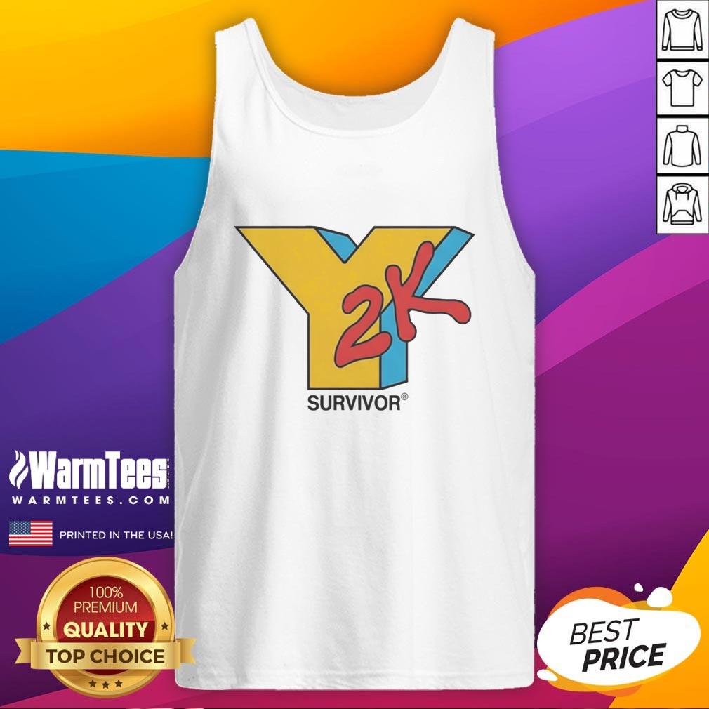 hot-y2k-survivor-logo-tank-top Hot Y2K Survivor logo tank top in vibrant colors, perfect for retro fashion enthusiasts and summer outfits.