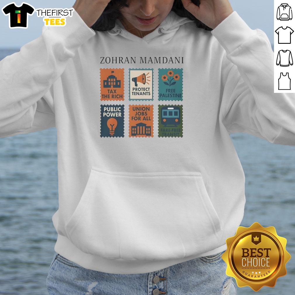 hot-zohran-mamdani-tax-the-rich-hoodie Hot Zohran Mamdani Tax The Rich T-Shirt - Image 2