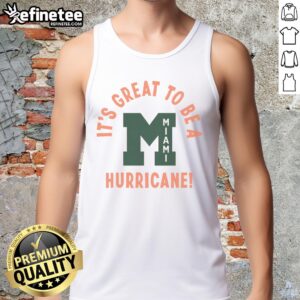 Good It's Great To Be A Miami Hurricane Vintage T-Shirt - Image 4