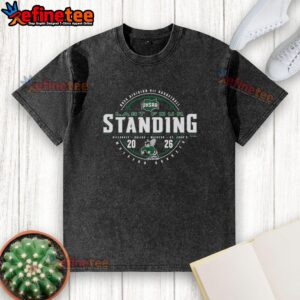 Alt Text: Premium Malvern Hornets 2026 OHSAA Boys Basketball Division 7 Last Four Standing washed t-shirt in vibrant colors.