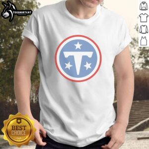 Alt Text: Official Tennessee Titans '26 T-Shirt featuring team colors and logo, perfect for fans and game day wear.