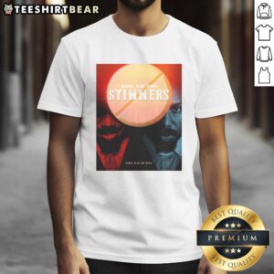 Hot Michael Blow Jordan Stimmers Dance With The Devil poster T-shirt featuring vibrant graphics and bold design.