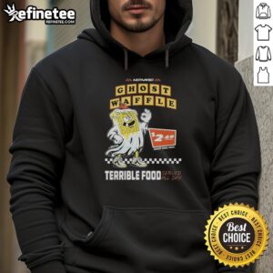 Premium Ghost Waffle Terrible Food T-Shirt - Image 6