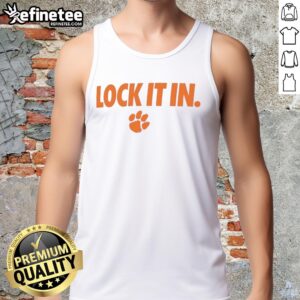 Hot Clemson Tigers 2026 Lock It In Tank Top for fans, showcasing bold team colors and stylish design for game day.