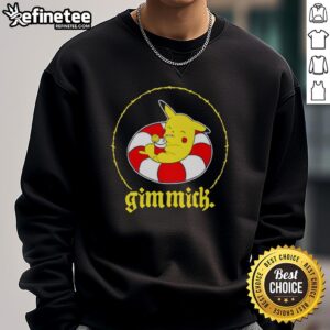 Stylish Top Gimmick Pike Black Sweatshirt for casual wear, featuring a comfortable fit and trendy design.