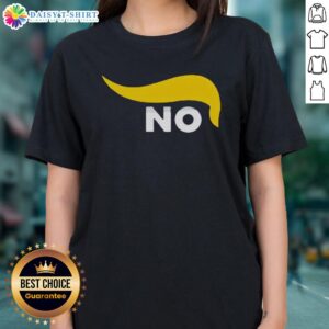 Awesome No Trump Ladies Tee featuring bold graphic print, perfect for casual wear and expressing your political views.