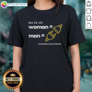 Top Sex Ed 101 women's tee featuring a stylish design for sex education advocates and supporters.
