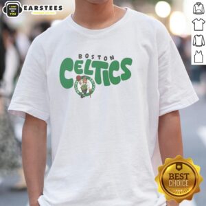 Good Boston Celtics Bubble T-Shirt featuring vibrant team colors and bold graphics for fans of the NBA basketball team.