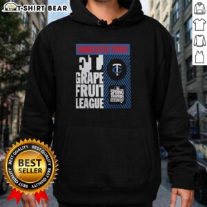 Alt Text: Minnesota Twins Grapefruit League Spring Training 2026 hoodie featuring team colors and logo, perfect for fans.