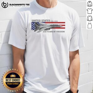 Awesome United States 250th Anniversary F-14 Tomcat Freedom T-Shirt design celebrating 1776-2026 with patriotic graphics.