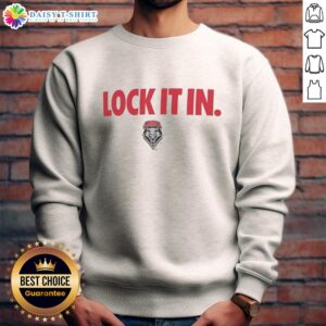 Hot New Mexico Lobos 2026 Lock It In Sweatshirt featuring bold team graphics and comfortable design for fans.
