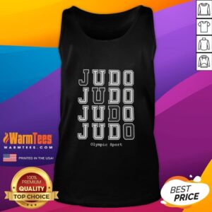 Awesome Judo Olympic Sport Tank Top featuring a dynamic judo design, perfect for athletes and fans of the sport.