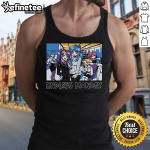Original Endless Monday Dreams and Deadlines Were Family tank top featuring a stylish design perfect for casual wear.