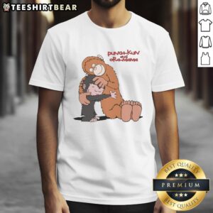 Nice Punch-Kun and Ora-Mama t-shirt featuring vibrant graphics, perfect for fans of anime and unique fashion.