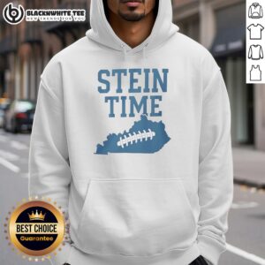 Alt Text: Awesome Will Stein Time Kentucky State Football Hoodie in green, showcasing team spirit and style for fans.