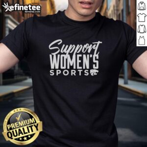 Pretty K-State Wildcats support women's sports t-shirt featuring vibrant colors and a stylish design for fans.