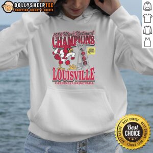 Top Louisville Cardinals Past Champs Tourney Win Hoodie featuring team colors and logo, perfect for fans celebrating victory.