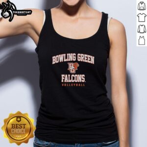 Premium Vivian Jones Bowling Green Falcons volleyball tank top for NCAA women's sports, featuring team colors and logo.