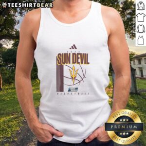 Nice Arizona State Sun Devils March Madness tank top featuring team colors and logo, perfect for fans.