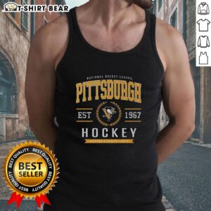 Hot Pittsburgh Penguins Hockey Legacy Crest Tank Top showcasing team pride and style for fans.