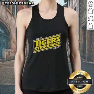 Pretty LSU Tigers SEC tank top featuring vibrant design, perfect for fans celebrating the Tigers' comeback in 2026.