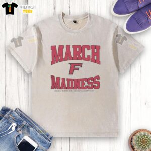 Top Fairfield Stags March Madness NCAA Women's Basketball Championship 2026 washed t-shirt in vibrant colors.