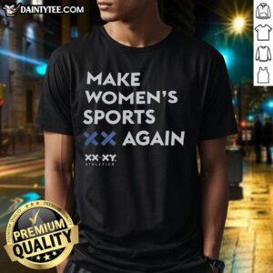 Hot Make Womens Sports XX Again T-Shirt featuring bold graphics and a comfortable fit for athletic women.